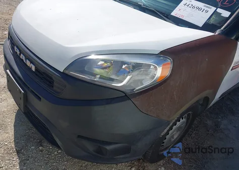 2020 Ram Promaster City Tradesman из США, поврежденный, VIN ZFBHRFAB6L6P60000